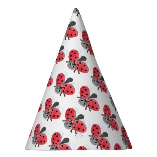 Marienkäfer Partyhütchen Feesthoedjes (Rechts)