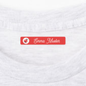 Marienkäfer - rot - 96 schmale Kinder  Labels (Aangebracht)