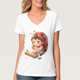 Marienkäfer und das verborgene Nektarkönigreich T-shirt