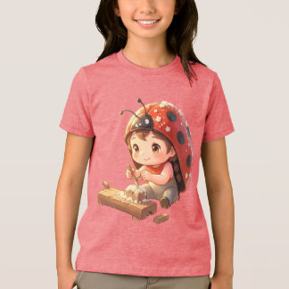 Marienkäfer und das verborgene Nektarkönigreich Tri-Blend Shirt