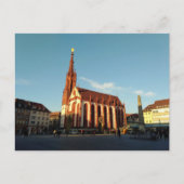 Marienkapelle in Würzburg, Duitsland Briefkaart (Voorkant)