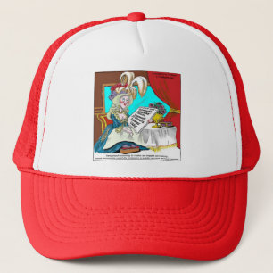 Marie's Antoinette Openbare Dienst Mededeling Grap Trucker Pet