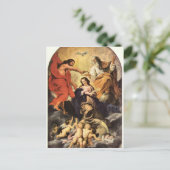 Marie's kroning door Paul Rubens Briefkaart (Staand voorkant)