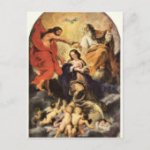 Marie's kroning door Paul Rubens Briefkaart (Voorkant)