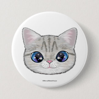 Marie's theepartij ronde button 7,6 cm