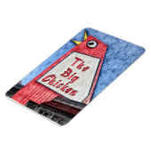 Marietta Georgia Big Chicken restaurant schilderij Magneet (Linkerzijde)