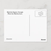 Marietta, Georgia Briefkaart (Achterkant)