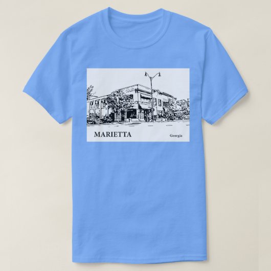 Marietta Georgia TShirt 3 (Design voorkant)