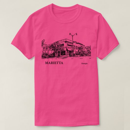 Marietta Georgia TShirt 4 (Design voorkant)