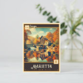 Marietta, Georgië |  Briefkaart (Staand voorkant)