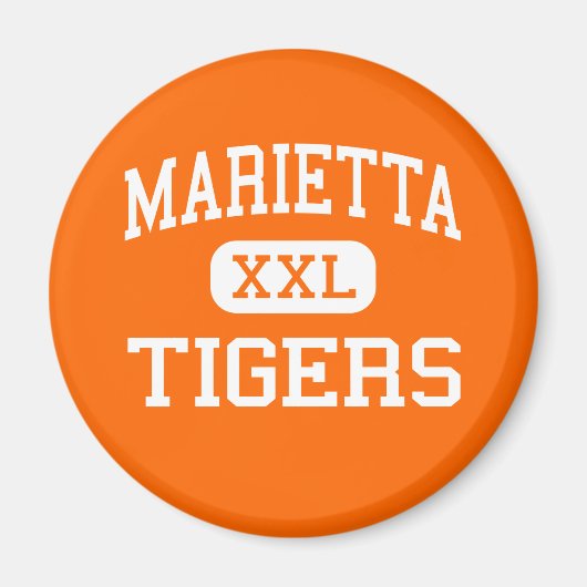 Marietta - Tijgers - Middelbare school - Marietta Magneet (Voorkant)