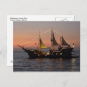 Marigalante bij Sunset Briefkaart (Voorkant / Achterkant)