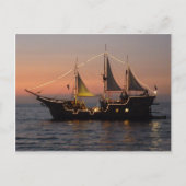 Marigalante bij Sunset Briefkaart (Voorkant)