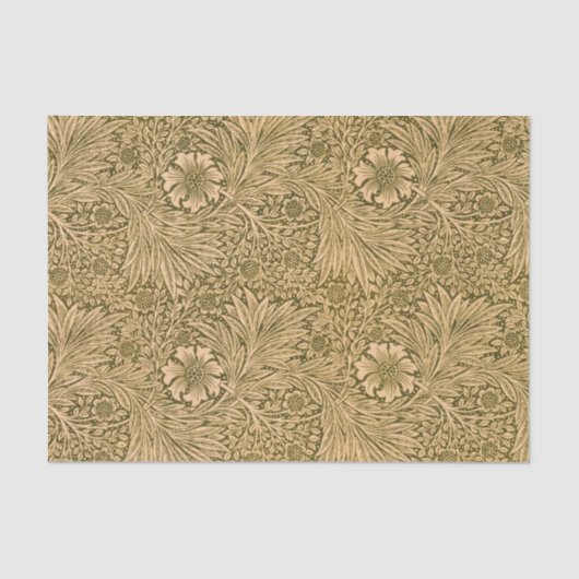 Marigold, bloemkool van William Morris Tissuepapier (Voorkant)