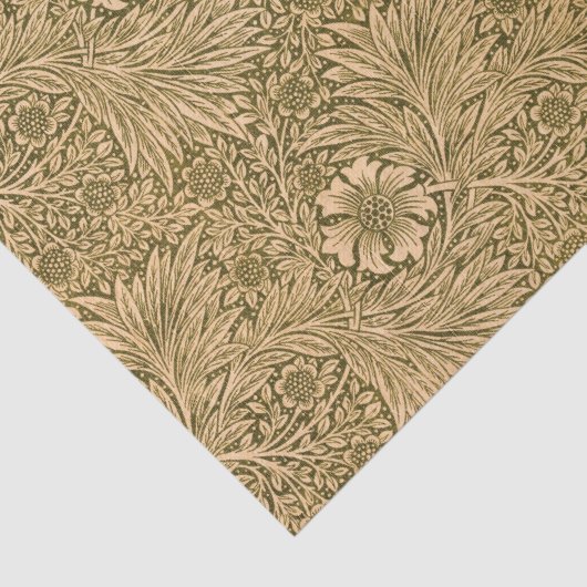 Marigold, bloemkool van William Morris Tissuepapier (Detail)