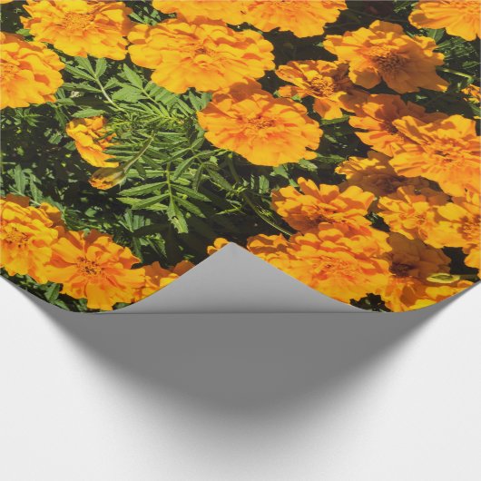 Marigold blosans cadeaupapier (Hoek)