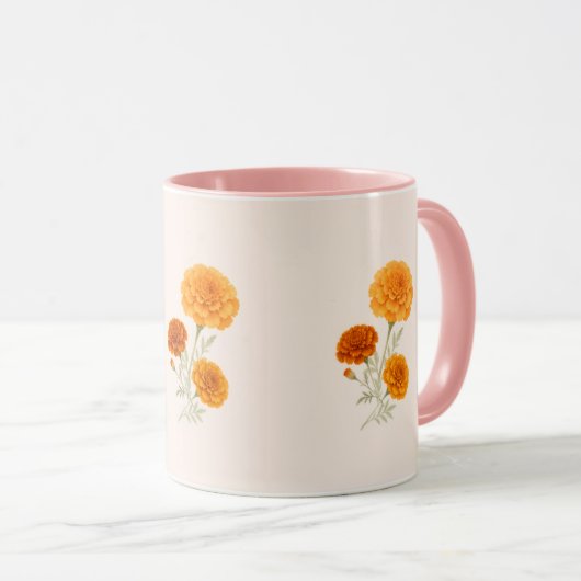 Marigold Boeket Mok (Voorkant rechts)