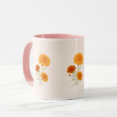 Marigold Boeket Mok (Voorkant links)