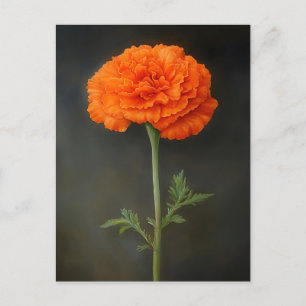 Marigold Botanical Painting Briefkaart