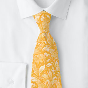 Marigold Botanische Batik Stropdas