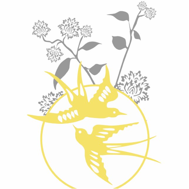 Marigold Cake Topper Photo Sculpture Staand Fotobeeldje (Voorkant)