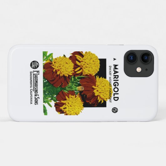 Marigold Case-Mate iPhone Case (Achterkant (horizontaal))