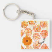 Marigold Cempazuchil Sleutelhanger (voorkant)