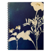 Marigold-cyanotype spiraalvormig Notitieboek (Voorkant)