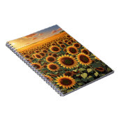 Marigold Design Stralende Warmte en Vreugde Notitieboek (Rechterzijde)