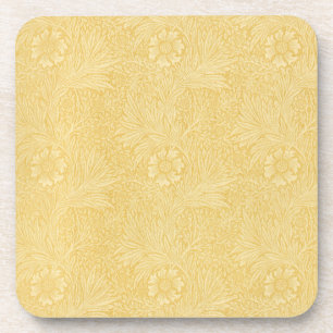 Marigold door William Morris,  Garden Flowers Bier Onderzetter