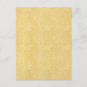 Marigold door William Morris, Garden Flowers Briefkaart