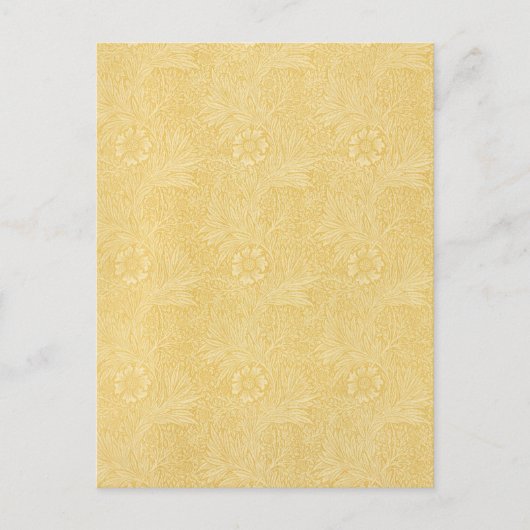 Marigold door William Morris,  Garden Flowers Briefkaart (Voorkant)