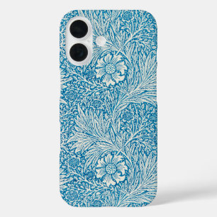 Marigold door William Morris,  Garden Flowers iPhone 16 Hoesje