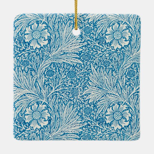 Marigold door William Morris,  Garden Flowers Keramisch Ornament (Achterkant)
