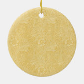 Marigold door William Morris, Garden Flowers Keramisch Ornament (Achterkant)