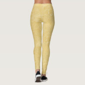 Marigold door William Morris,  Garden Flowers Leggings (Achterkant)