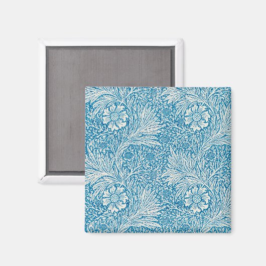 Marigold door William Morris,  Garden Flowers Magneet (Voorkant / Achterkant)