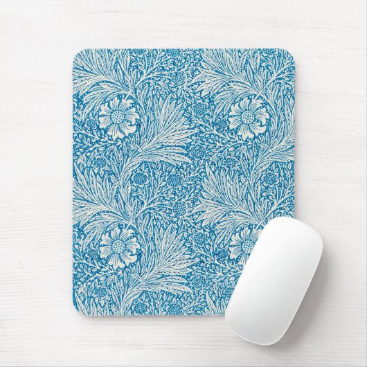 Marigold door William Morris,  Garden Flowers Muismat (Met muis)