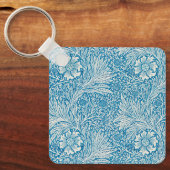 Marigold door William Morris,  Garden Flowers Sleutelhanger (Voorkant)