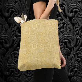 Marigold door William Morris,  Garden Flowers Tote Bag