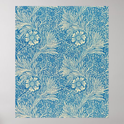 Marigold door William Morris Poster (Voorkant)
