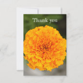 Marigold Flat Thank You Card Bedankkaart (Voorkant)