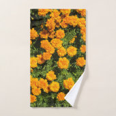 Marigold flower Blossom Bad Handdoek (Handdoek)