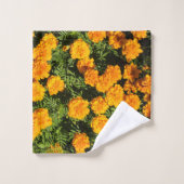 Marigold flower Blossom Bad Handdoek (Wasdoekje)