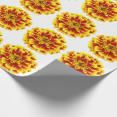 Marigold Flower Cadeaupapier (Hoek)