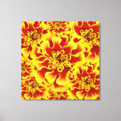 Marigold Flower Canvas Afdruk (Voorkant)