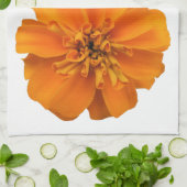 Marigold Flower Good Morning Sunshine Theedoek (Gevouwen)