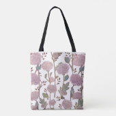 Marigold Flower Pattern Schoudertas Tote Bag (Achterkant)
