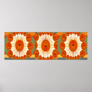 MARIGOLD Flower Show: Decoratieve kunst Poster