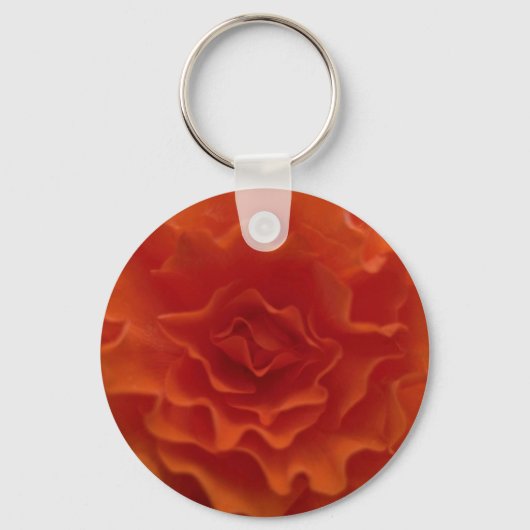 Marigold Flower Sleutelhanger (Voorkant)
